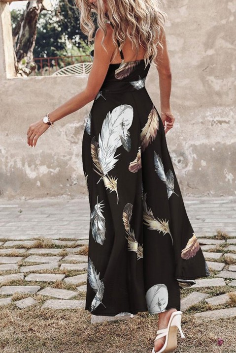 Фустан SIRFELDA, Боја: црна, IVET.MK - Твојата онлајн продавница
