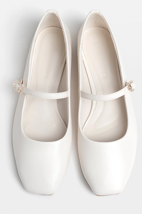 Женски чевли FRENSOLDA WHITE, Боја: бела, IVET.MK - Твојата онлајн продавница