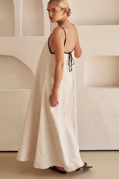 Фустан LONGESA ECRU, Боја: екру, IVET.MK - Твојата онлајн продавница