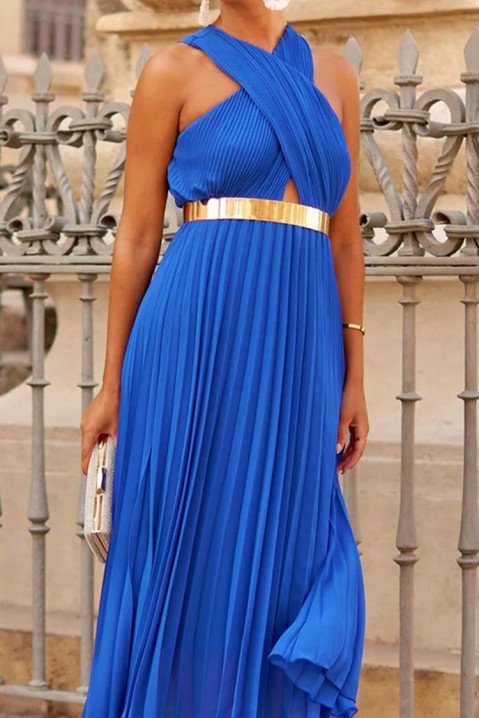 Фустан ADORMEGA BLUE, Боја: сина, IVET.MK - Твојата онлајн продавница