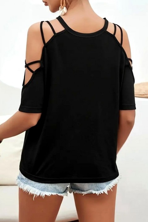 Женска блуза LEJERDA, Боја: црна, IVET.MK - Твојата онлајн продавница
