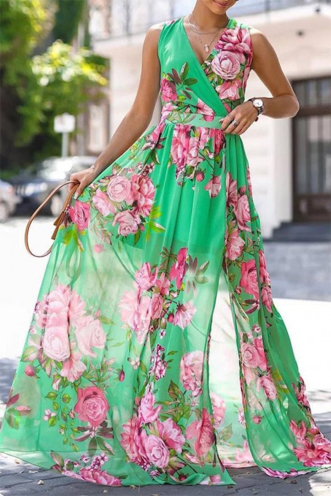Фустан DROFEALSA GREEN, Боја: зелена, IVET.MK - Твојата онлајн продавница