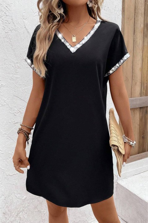 Фустан FROMIZA BLACK, Боја: црна, IVET.MK - Твојата онлајн продавница