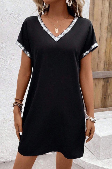 Фустан FROMIZA BLACK, Боја: црна, IVET.MK - Твојата онлајн продавница