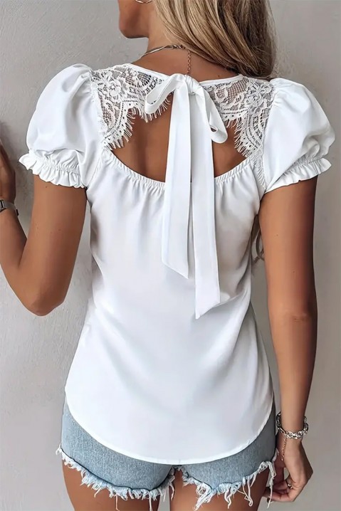 Женска блуза PORFELSA, Боја: бела, IVET.MK - Твојата онлајн продавница