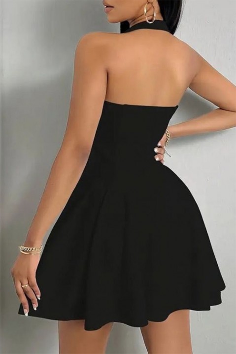 Фустан TIODELFA, Боја: црна, IVET.MK - Твојата онлајн продавница