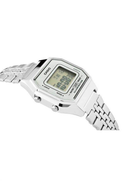 Женски часовник CASIO LA680WA-7DF Retro Collection, Боја: сребрена, IVET.MK - Твојата онлајн продавница