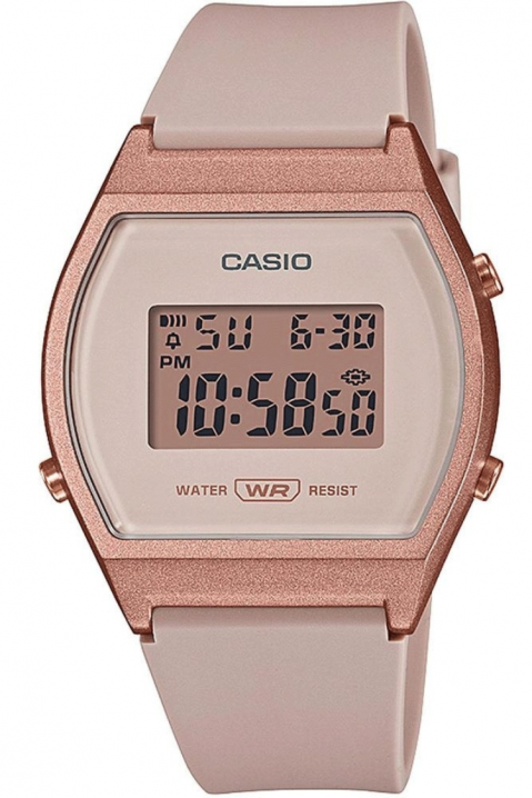 Женски часовник CASIO LW-204-4AEF, Боја: беж, IVET.MK - Твојата онлајн продавница