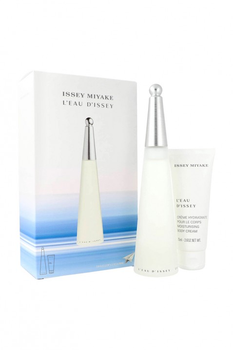 Женски комплет Issey Miyake L`Eau D`Issey EDT 100 ml + Body Cream 75 mlIVET.MK - Твојата онлајн продавница