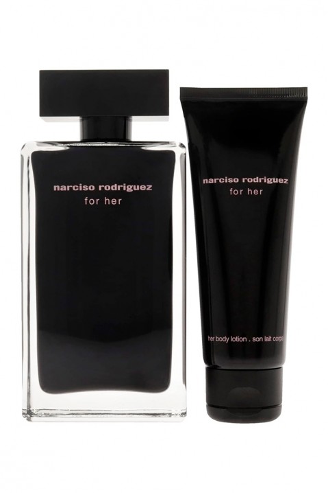 Женски комплет Narciso Rodriguez For Her EDT 100 ml + Body Lotion 75 mlIVET.MK - Твојата онлајн продавница