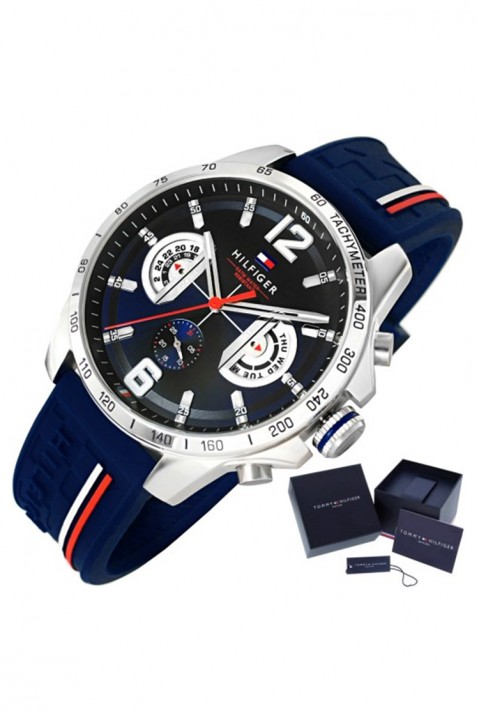 Машки часовник Tommy Hilfiger Decker 1791476, Боја: темносина, IVET.MK - Твојата онлајн продавница