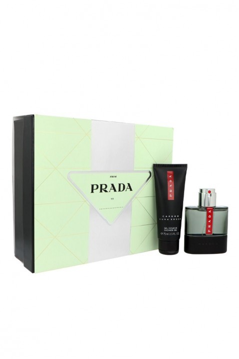 Машки комплет Prada Luna Rossa Carbon EDT 50 ml + Shower Gel 75mlIVET.MK - Твојата онлајн продавница