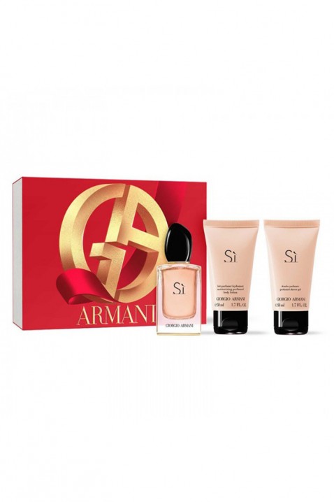 Женски комплет Armani Si EDP 50 ml + Shower Gel 50 ml + Body Lotion 50 mlIVET.MK - Твојата онлајн продавница