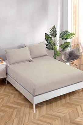 чаршав со ластик BANDENA BEIGE 200х220 cm