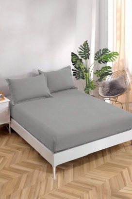 чаршав со ластик BANDENA GREY 200х220 cm