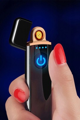 двострана USB TOUCH запалка FROGI